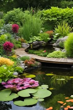 Pond Plants That Clean Water, Submerged Plants, Pond Indoor, Indoor Pond Ideas, Pond Ecosystem, Waterfall Indoor, Pond Inspiration, Koi Pond Backyard, Pond Lighting