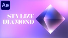 the style diamond logo is displayed on a purple and blue background with an arrow pointing to it