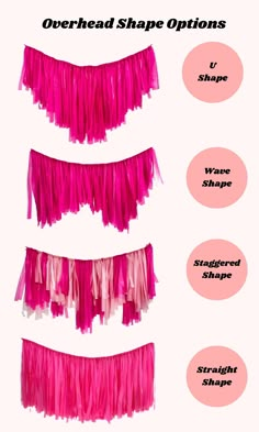 the instructions for how to make a fringe skirt