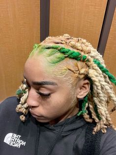 Short Locs, Short Locs Hairstyles, Dreadlock Style, Dreadlock Styles, Dyed Hair Inspiration, Dyed Natural Hair, Hair Twist Styles