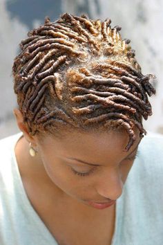 Lovely Coils Loced Hair, Mohawk Braids, Comb Twist, Short Braid, Coiling Natural Hair, Natural Locs, Classy Hair, Finger Coils