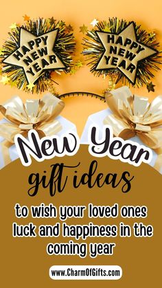 new year gift ideas to wish your loved ones luck and happiness in the coming year