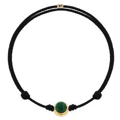 LUIS MORAIS 14k yellow gold rotary collar with Onyx and Malachite cabochon gemstones on an adjustable cord bracelet. Features a 14k yellow gold logo spacer. *If you require a size that is not available in the options provided, please indicate your preferred size in the designated text box during checkout. Elegant Yellow Gold Jewelry With Adjustable Cord, Luxury Adjustable Cord Jewelry As Gift, Luxury Jewelry Gift, Adjustable Cord Bracelet, Cord Bracelet, Text Box, Cord Bracelets, Gold Logo, Bracelets For Men