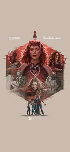 the avengers movie poster with many different characters