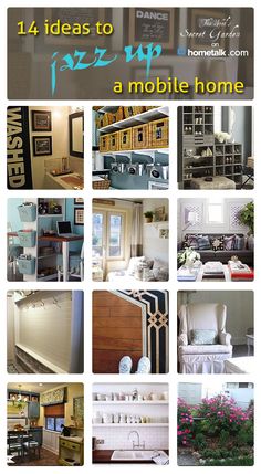 a collage of photos showing different types of furniture