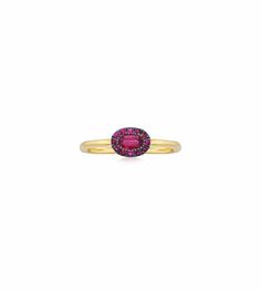 Ruby Oval Halo Ring #diamondring #rubyring Oval Ruby Ring With Halo In Fine Jewelry Style, Oval Ruby Ring With Halo, Oval Ruby Halo Ring In Yellow Gold, Pearl Halo Ring, Modern Ring Design, 14k Gold Ruby Ring, Pearl Halo, Oval Halo Ring, Ruby Ring Gold