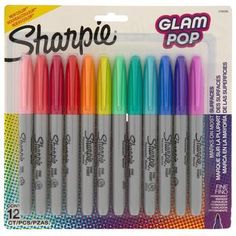 sharpie glam pop markers set of 12