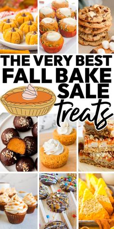 the very best fall bake sale treats