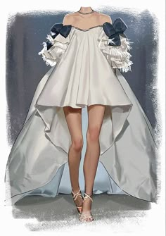 Design Sketches Fashion, Dresses Fashion Design, Sketches Fashion, Angel Dress, Fashion Design Drawings, Fashion Inspiration Design, Fashion Design Sketches, Mode Inspo, Fantasy Fashion