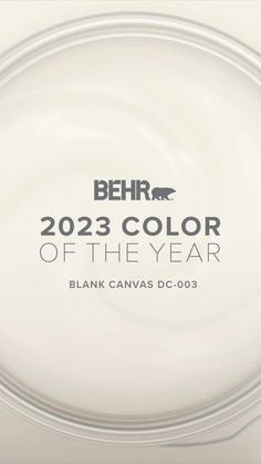 the logo for behr's 2012 color of the year is shown in white