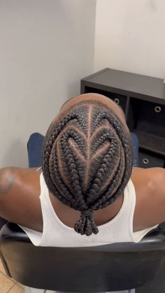 Male Braids Hairstyles Black For Men Full Head, Mens Heart Braids, Heart Braids For Men, Heart Style Braids, 4 Men Braids, Heart Cornrows Men, Men’s Braid Hairstyles, Heart Braids Men, Guy Braids Men Hairstyles