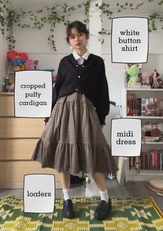 Looks Pinterest, Smart Dressing, Warm Tights, Best Winter Outfits, Chunky Sweaters, Looks Street Style, Swaggy Outfits, Midi Skirts, Really Cute Outfits