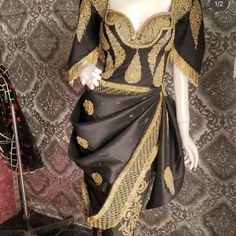 Color: Black.Gold Size :M (8-10) Dress Fancy, Fantasy Dress, Fancy Dresses, A New Day, Guest Dresses, Day Dresses, New Day, Womens Dresses, Dresses