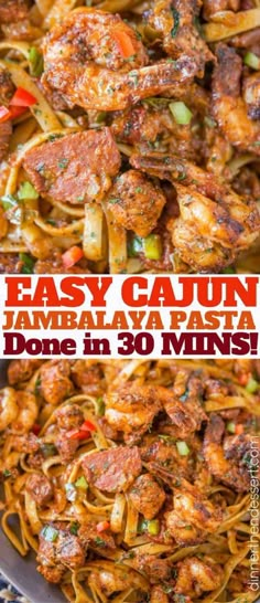 easy cajun jamba lava pasta with chicken in 30 minutes