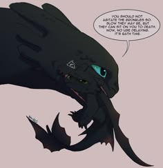 But Maaaaaaaaaaa! - Baisley Night Fury Dragon, Httyd Art, Dragon Dreaming, Wings Of Fire Dragons, Train Dragon, Dragon Stuff, Light Fury, Dragon Sketch, Httyd Dragons