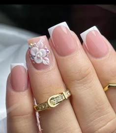 Joy Nails, Square Gel Nails, Emoji Nails, Henna Nails, Baby Pink Nails, Acrylic Toe Nails, Long Nail Designs, Nails Easy, Nice Nails