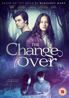 the movie poster for the film, the change over with two people standing in water