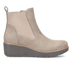 Featuring a sleek side zipper and an elastic gore for a snug fit, these Chelsea boots are perfect for your fall and winter wardrobe. The lightweight wedge heel adds height without sacrificing comfort. From Eurosoft. Fall And Winter, Winter Wardrobe, Wedge Heels, Snug Fit, Side Zipper, Chelsea Boots, Fashion Shoes, Chelsea, Shoe Boots