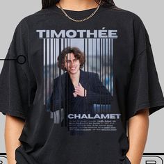 Chalamet Shirt, Chalamet Tees, Chalamet Tshirt, timothee chalamet, Timothee Fans, Timothee Gift, Timothee Merch, Timothee Shirt, Timothee Sweater, Timothee Sweatshirt, timothee t-shirt, timothee tee, Chalamet merch  DESCRIPTION  YOUR UNIQUE IDEAS WITH OUR UNIQUE DESIGN YOU CAN PERSONALIZE ; THE FONTS, COLORS AND EVERYTHING YOU WANT  Looking for a classic way to express your love to your loved ones? Our customizable tshirts is the perfect choice for you! Featuring a beautiful and timeless design, Chalamet Timothee, Merch Shirt, Timothee Chalamet, Unique Ideas, Arbor, Shirt Price, Unisex Shirt, Vintage Tshirts, San Jose