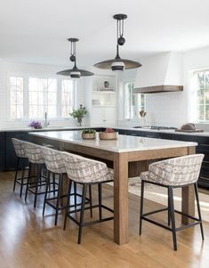 the kitchen is clean and ready to be used for cooking, dining, or as an open floor plan