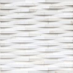 Cosmic white 3d wave ledger panel 6 x 24 honed marble wall tile LPNLMCOSWHI624 3DW produc Accents Walls, Stacked Stone Panels, Outdoor Porcelain Tile, Marble Wall Tiles, Calacatta Gold Marble, Marble Polishing, Stone Panels, Shower Surround, Stone Feature