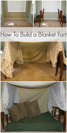 how to build a blanket fort for the kids in your house or family room from scratchsticks