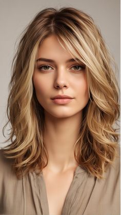 17 Medium Length Hair with Layers – Stylish Hair Ideas Homemade Chinese, Choppy Bob Haircuts, Layered Hairstyles, Types Of Hair