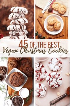 the best vegan christmas cookies and desserts to bake in minutes or less