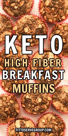 close up image of keto high fiber muffins on a white table. Keto High Fiber Muffins, Low Carb Healthy Muffins, Low Carb Oatmeal Muffins, Gluten Free High Fiber Muffins, Keto Bran Muffins Low Carb, Low Carb High Fiber Snacks, Healthy High Fiber Muffins, High Protein Muffins Low Carb, Fiber One Muffins