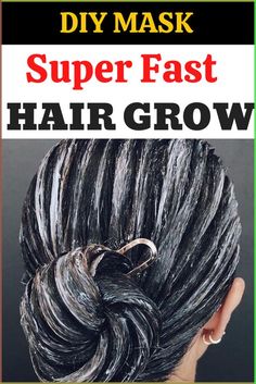 Easy Hair Masks For Hair Growth, Hair Mask For Black Hair, Hair Masks For Hair Growth, Hair Growth Mask, Hair Growth Mask Diy, Remedies For Hair Growth, Diy Hair Growth, Curly Hair Growth, Overnight Hair Mask