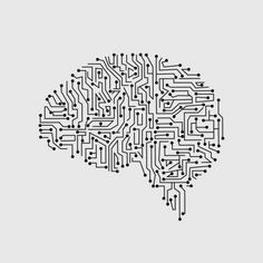 a brain made up of electronic circuit boards