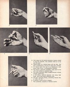 The Psychology Behind How You Hold A Cigarette #2 Aesthetic Types, Types Of Guys, Hands Holding, Editorial Design, Cover Art, Vintage Stil