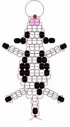 an image of a person made out of circles