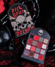 Pick Your Poison Makeup Pallettes, Best Liquid Lipstick, Punk Makeup, Makeup Pallets, Pick Your Poison, Swag Makeup, Cool Makeup Looks, Dope Makeup, Fancy Makeup