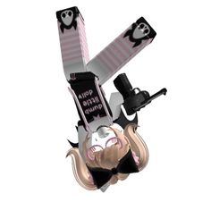 a pair of skis and snowboard in the shape of a woman's head