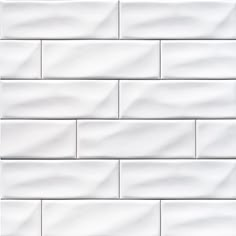 a white brick wall that is very close up