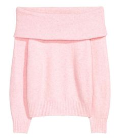 Hm Outfits, Fuchsia Heels, Off The Shoulder Jumper, Pink Gloves, Ruffle Sleeve Sweater, Pink Trousers, Malibu Barbie, Off Shoulder Sweater