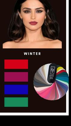 Winter Palette, Deep Winter, Color Analysis, Winter Aesthetic, Winter Colors, Glow Up?