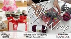 an advertisement for a gift wrapping company