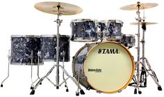 the tamba drum set is shown in this image