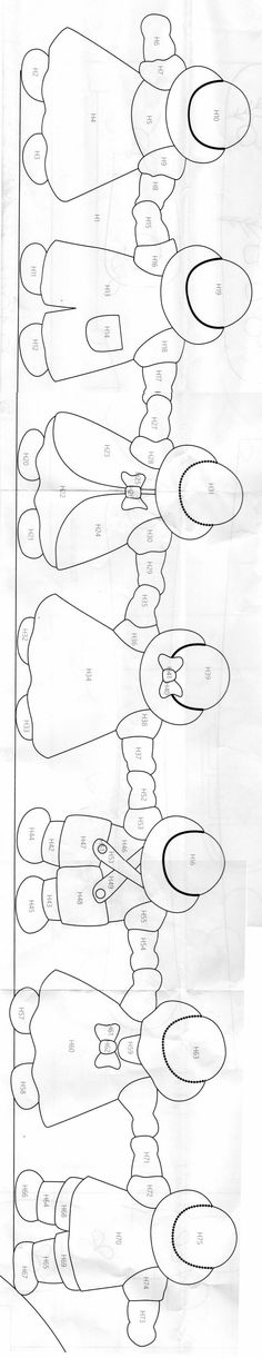 an image of a number of circles on a sheet of paper with numbers in the middle