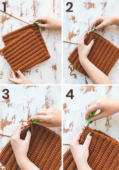 the steps to crochet an afghan