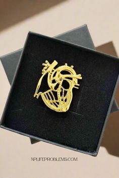 Looking for a thoughtful gift for the cardiologist, medical student, or heart doctor in your life? This anatomical heart white coat pin is a unique and meaningful way to show your appreciation. Whether it's for a Match Day celebration, graduation, or a heartfelt thank-you, this beautifully crafted pin is the perfect accessory for any white coat or lapel. Celebration Graduation, Cardiologist Gift, Heart Doctor, Coat Pin, Cardiac Nursing, Medical Gifts, Match Day, Anatomical Heart, Heart Pin