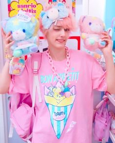 Pastel Boy Outfit, Pastel Cute Outfits, Decora Fashion Outfits, Decora Aesthetic, Wright Family, Uchuu Kei