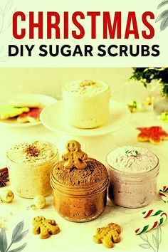 Looking for a way to pamper your skin this holiday season? Learn how to make your own sugar scrub with simple homemade sugar scrub recipes that are perfect for a scrub for face and body. Save this pin for easy, natural sugar scrub homemade recipe ideas to keep your skin soft all winter long! Christmas Sugar Scrub, Make Your Own Sugar Scrub, Homemade Sugar Scrub Recipes, Christmas Sugar Scrubs, Homemade Sugar Scrubs, Natural Sugar Scrub, Scrub For Face, Sugar Scrub Homemade Recipe, Scrub Homemade