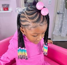 Mama Hairstyle, Ny Hairstyles, Chloe Hairstyles, Corn Roll Hair Styles, Toddler Braid Styles, Black Baby Girl Hairstyles, Feedin Braids, Mama Hair