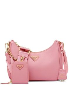 Prada Bag Pink, Pink Prada Bag, Shoulder Bag Pink, Prada Shoulder Bag, Pink Handbags, Pretty Bags