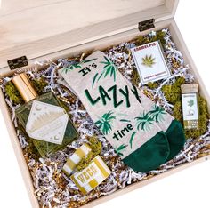 It's Lazy Time Gift Box Womans Socks, Mismatch Earrings, Being Lazy, Back Light, Gift Of Time, Fragrance Spray, Personal Space, Room Spray, Fragrance Notes