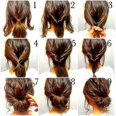 Girls Party Hairstyles, Hairstyles Design, Guest Hair, Easy Hair Updos, Hair Tutorials For Medium Hair, Peinados Fáciles Para Cabello Corto, Bridesmaid Hair Updo, Work Hairstyles, Haircut Hairstyle