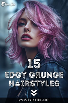 Stand out with grunge hairstyles that blend shaggy layers, bold textures, and a hint of rebellion. Grunge Hairstyles Short, Shaggy Layers, Tousled Hair